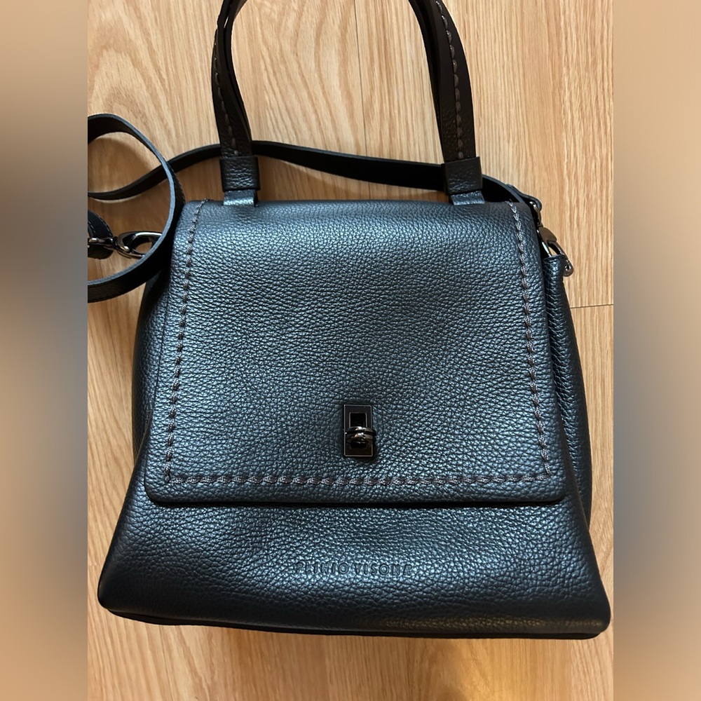 Plinio Visiona brand new purse real leather made in Italy